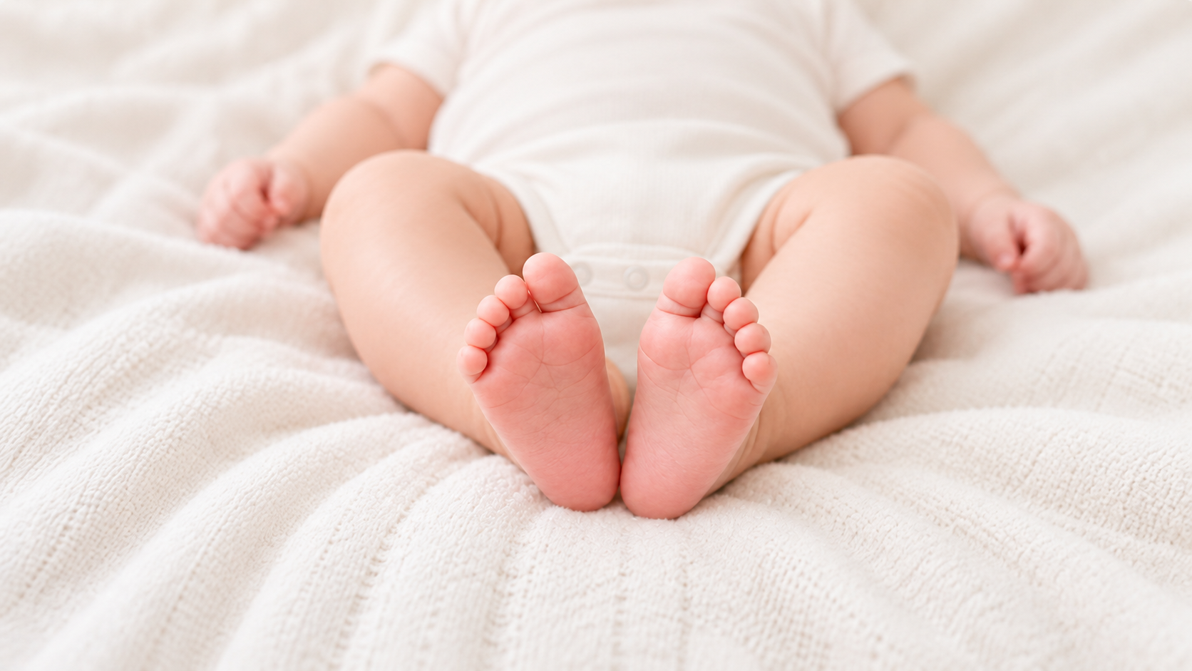 Infant Phase feet (0 to 15 months)
