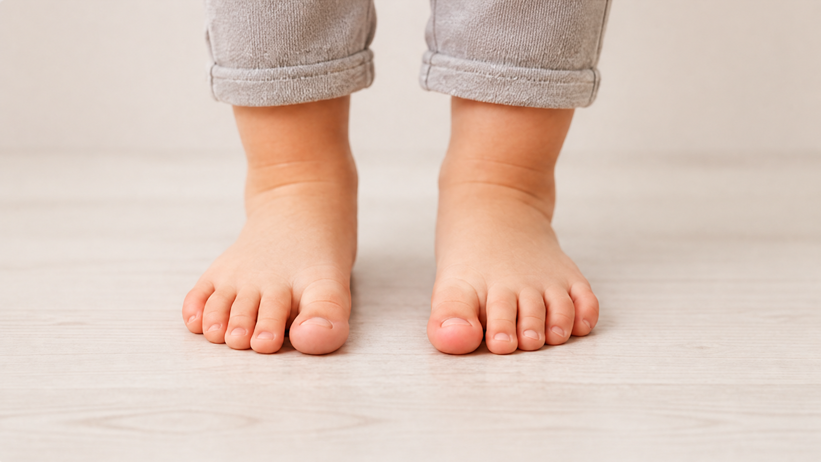Toddler Phase feet (15 months to 3 years)